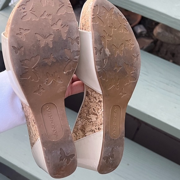 Andrea Wedge Summer Women Sandals Size 7.5 - Picture 5 of 6